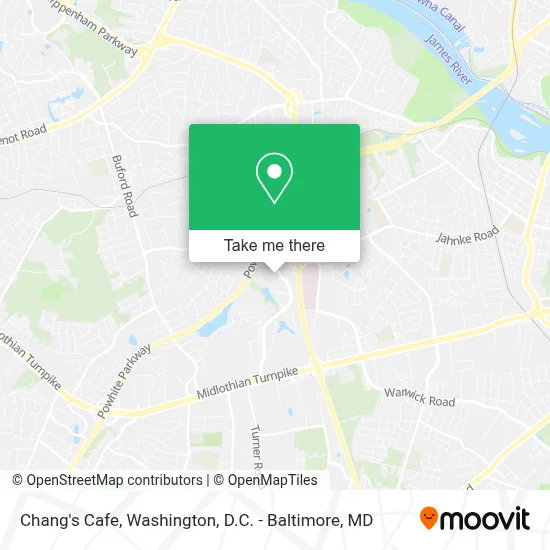 Chang's Cafe map