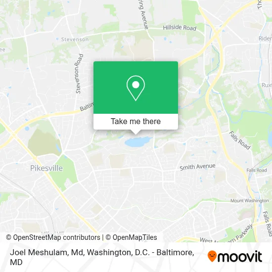 Joel Meshulam, Md map