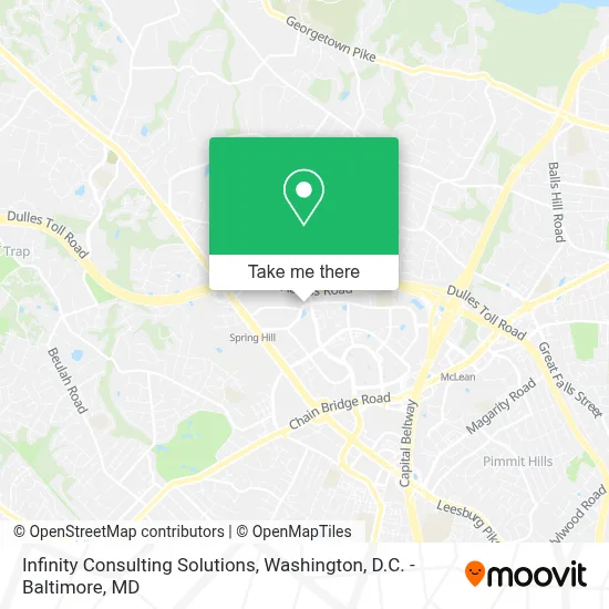 Infinity Consulting Solutions map
