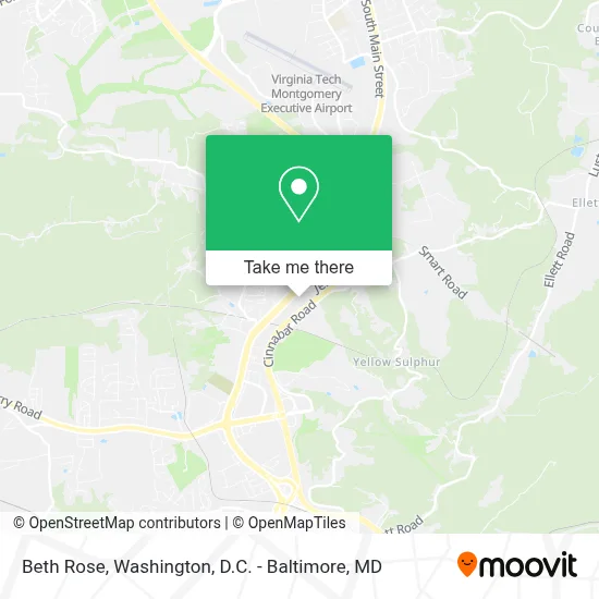 Beth Rose map