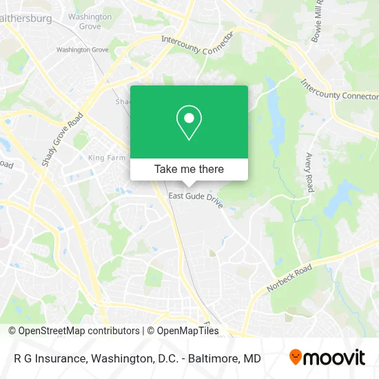 R G Insurance map