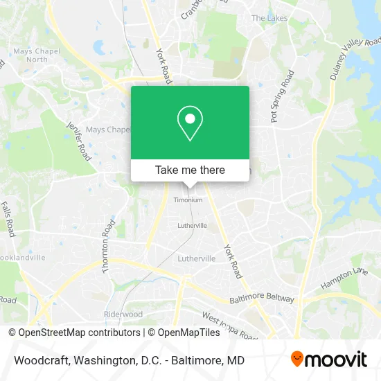 Woodcraft map
