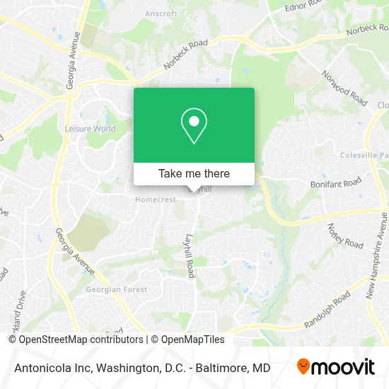 Antonicola Inc map