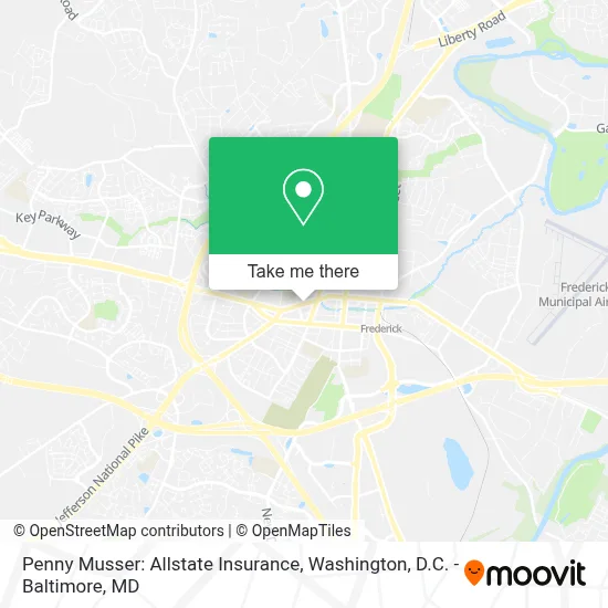Penny Musser: Allstate Insurance map
