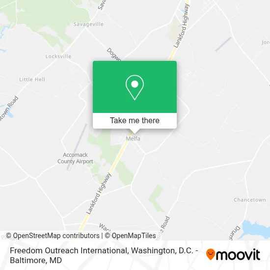 Freedom Outreach International map