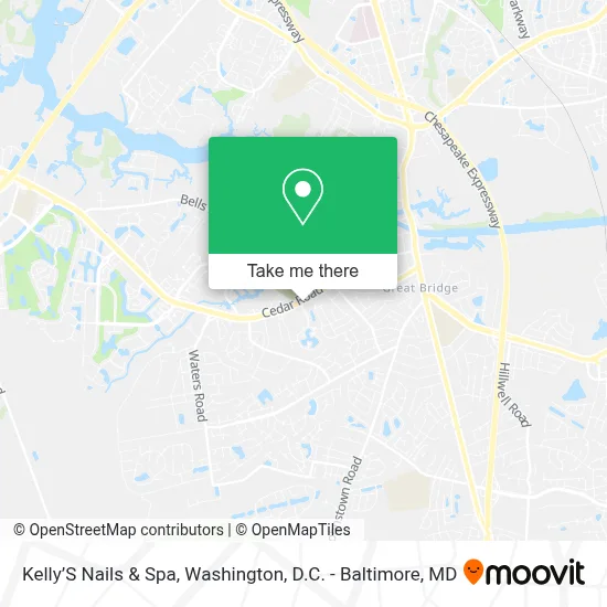 Kelly’S Nails & Spa map
