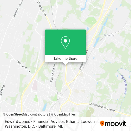 Edward Jones - Financial Advisor: Ethan J Loewen map