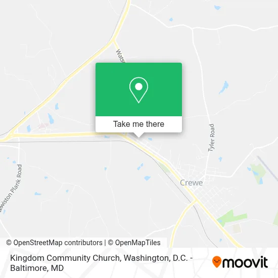 Kingdom Community Church map
