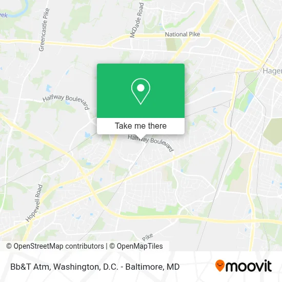 Bb&T Atm map
