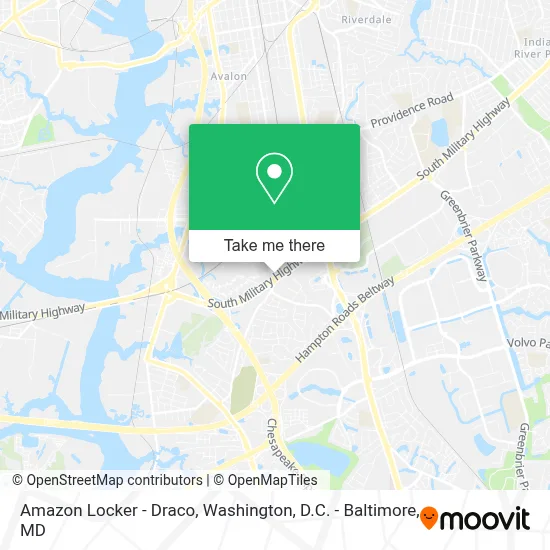 Amazon Locker - Draco map