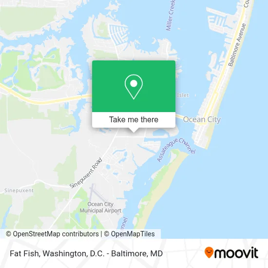 Fat Fish map