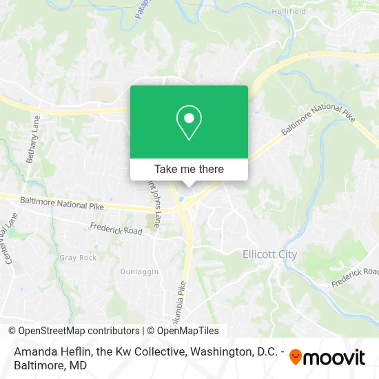Amanda Heflin, the Kw Collective map