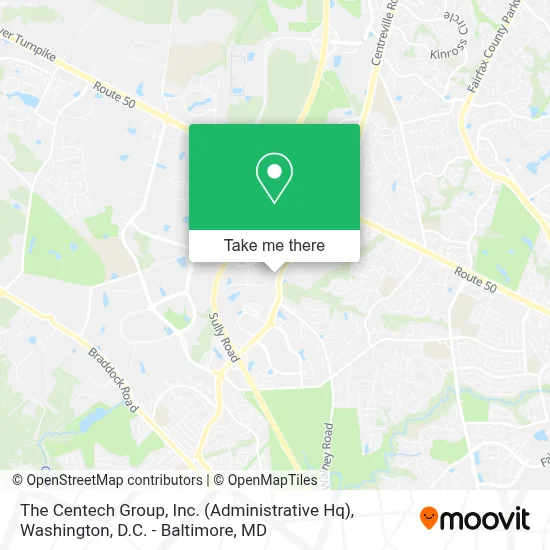 The Centech Group, Inc. (Administrative Hq) map