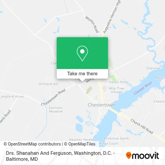 Drs. Shanahan And Ferguson map