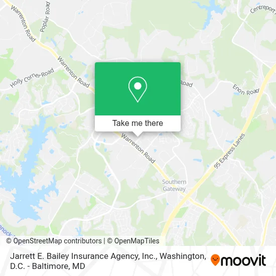 Jarrett E. Bailey Insurance Agency, Inc. map
