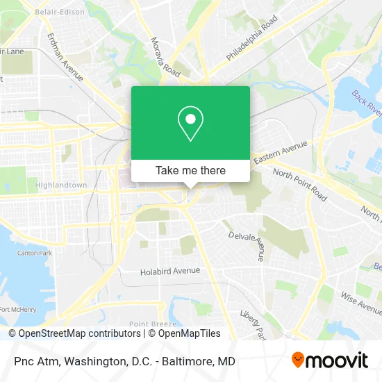 Pnc Atm map