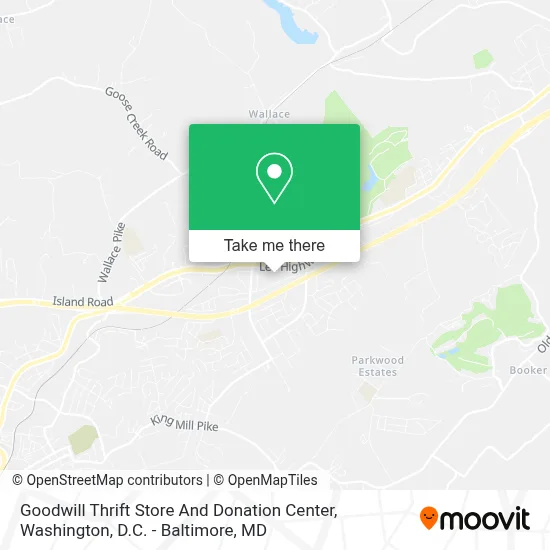 Goodwill Thrift Store And Donation Center map