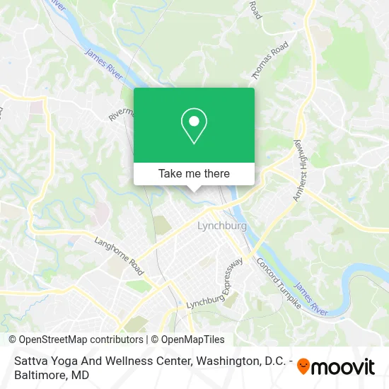 Sattva Yoga And Wellness Center map