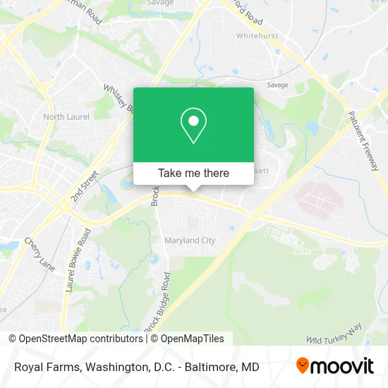 Royal Farms map