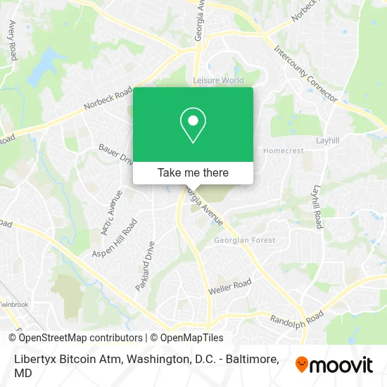 Libertyx Bitcoin Atm map