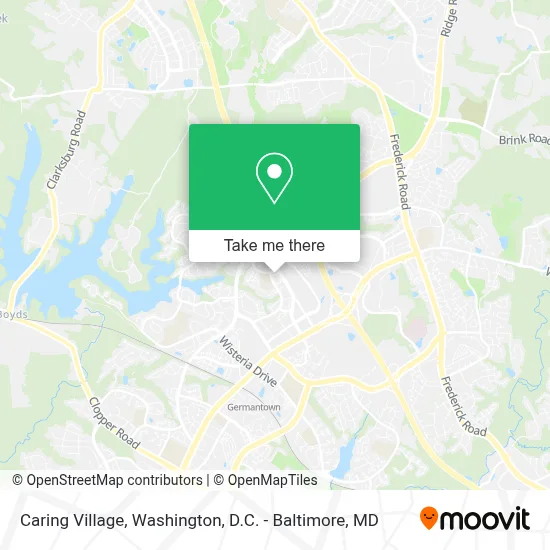 Caring Village map