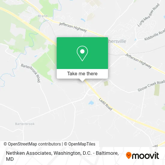 Nethken Associates map