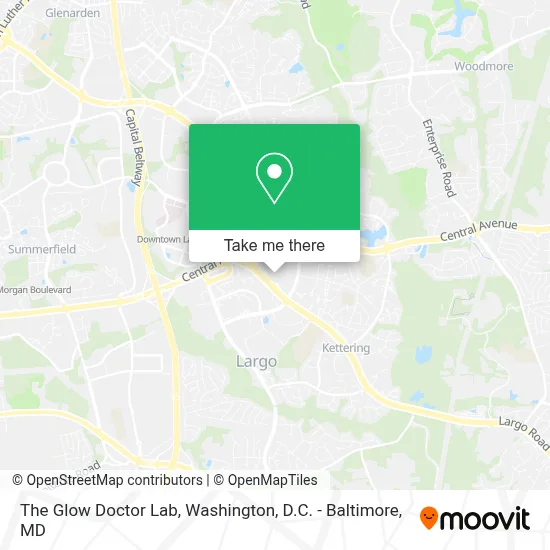 The Glow Doctor Lab map