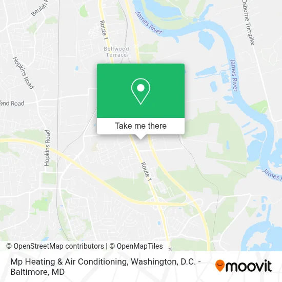 Mp Heating & Air Conditioning map