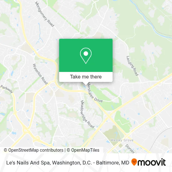 Le's Nails And Spa map