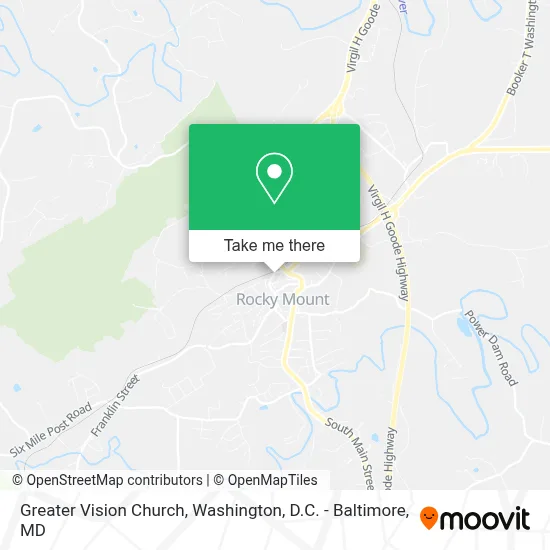 Greater Vision Church map