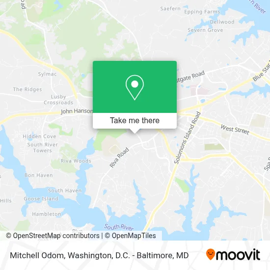 Mitchell Odom map