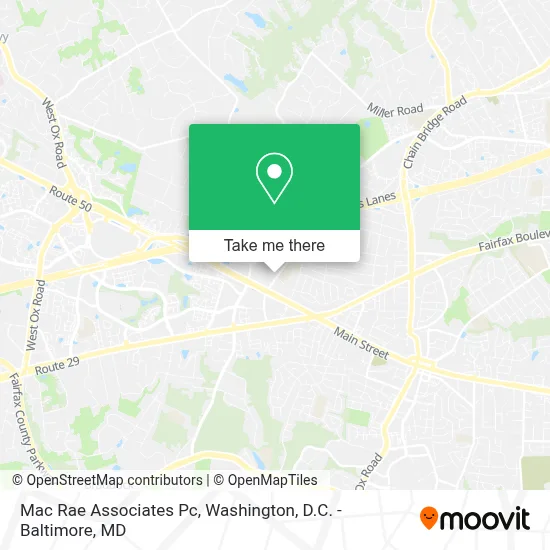 Mac Rae Associates Pc map
