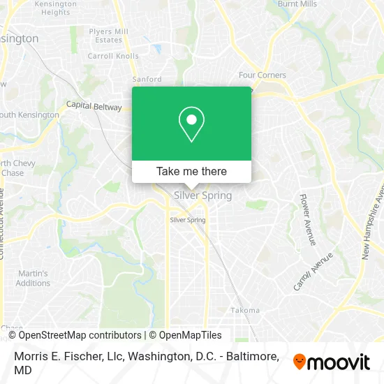 Morris E. Fischer, Llc map