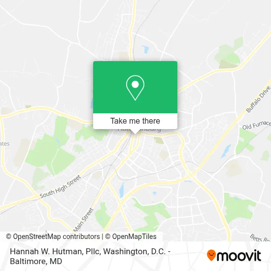 Hannah W. Hutman, Pllc map