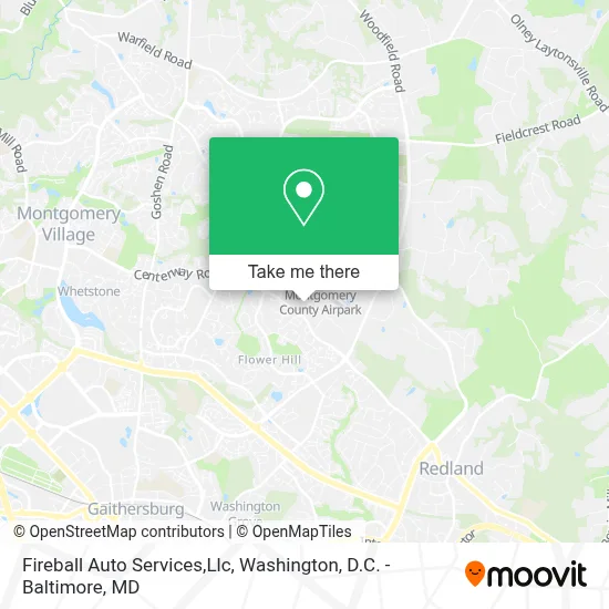 Fireball Auto Services,Llc map