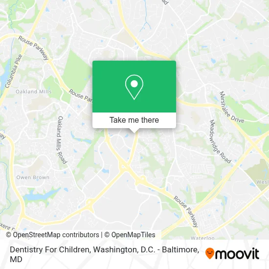 Dentistry For Children map