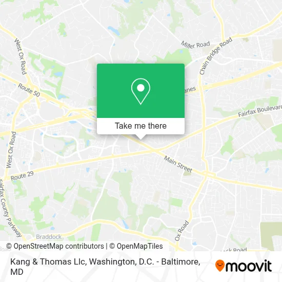 Kang & Thomas Llc map