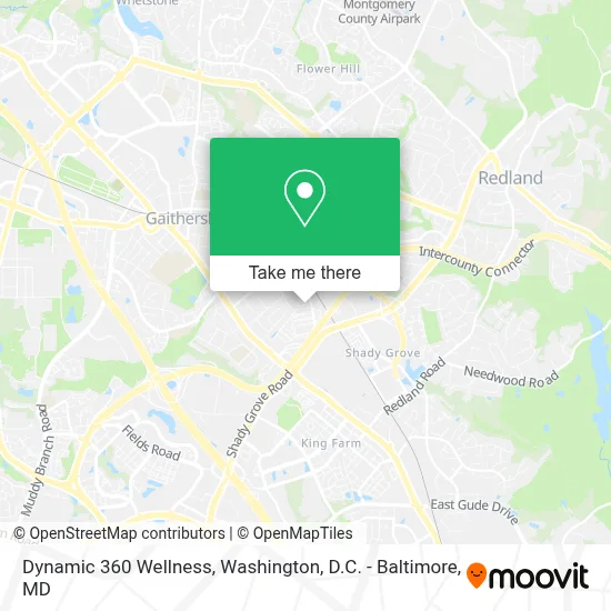 Dynamic 360 Wellness map