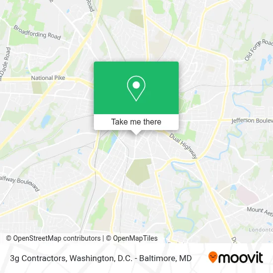 3g Contractors map