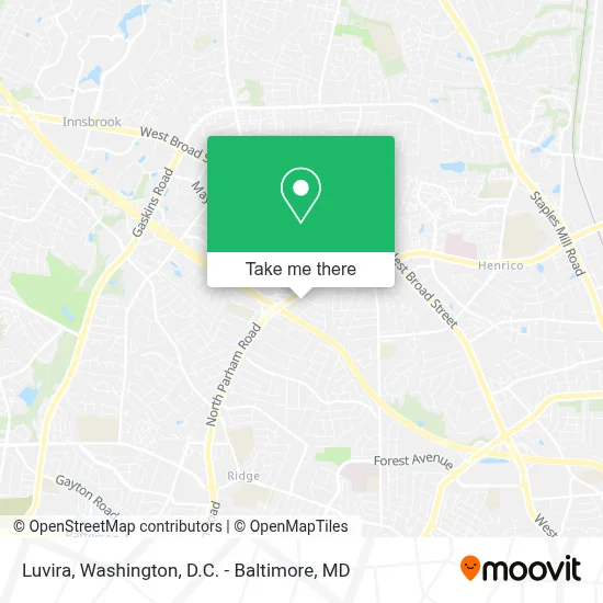 Luvira map