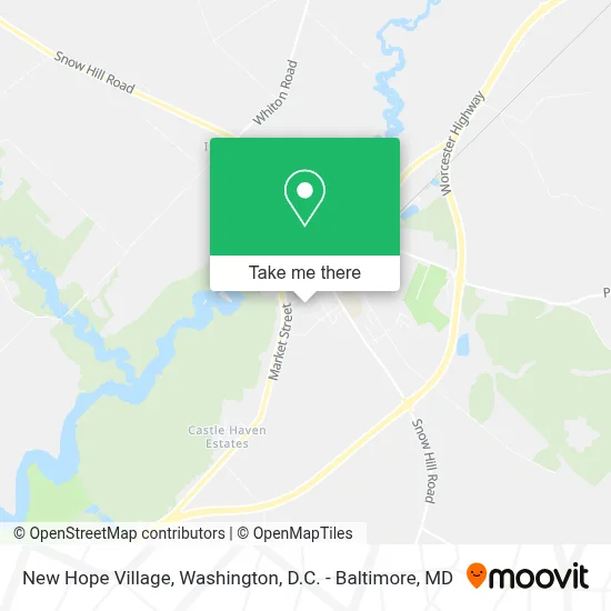 New Hope Village map