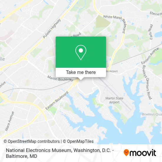National Electronics Museum map