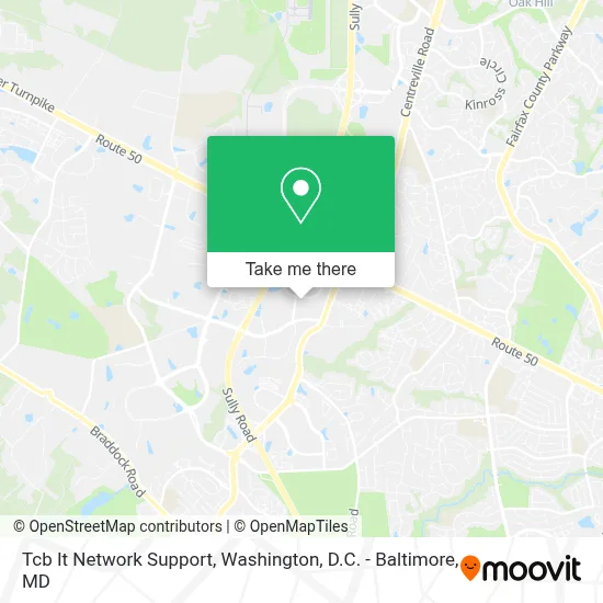 Tcb It Network Support map