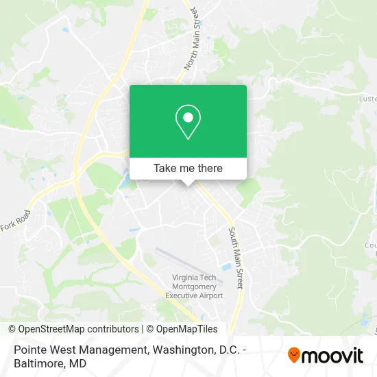 Pointe West Management map