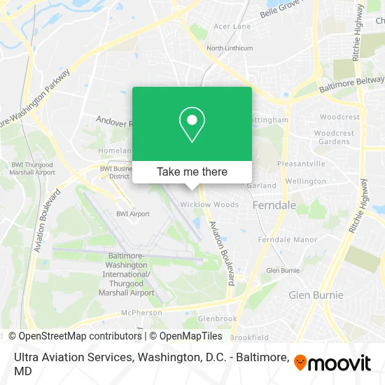Ultra Aviation Services map