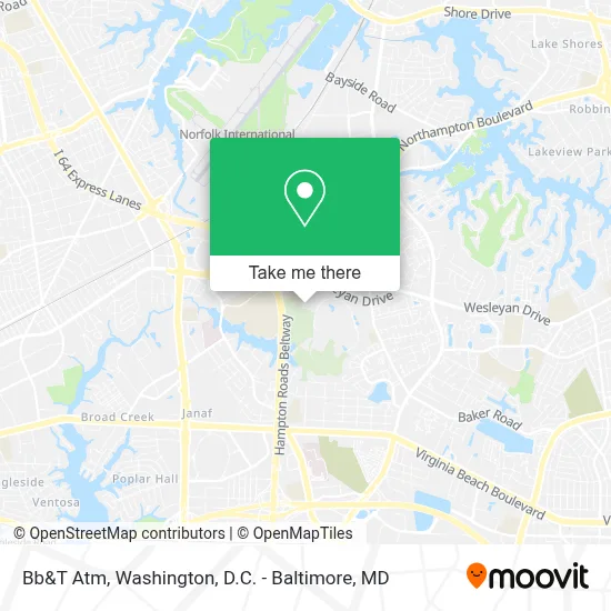 Bb&T Atm map
