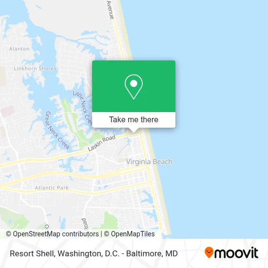 Resort Shell map