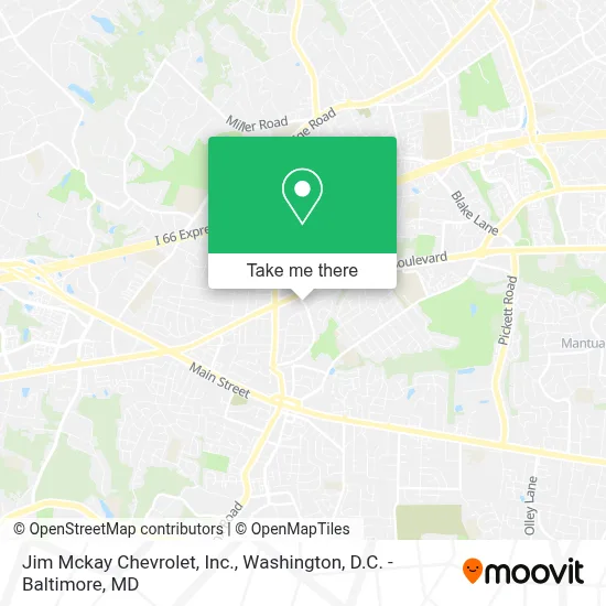 Jim Mckay Chevrolet, Inc. map