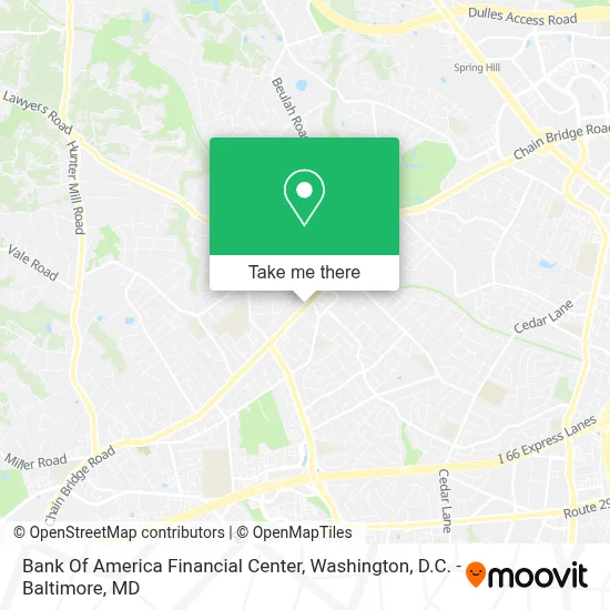 Bank Of America Financial Center map