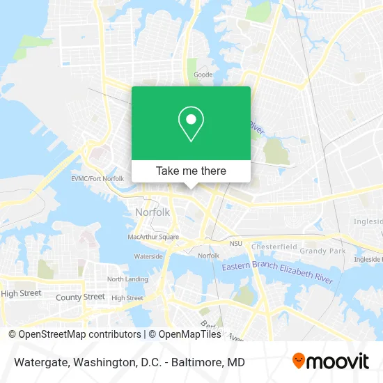 Watergate map